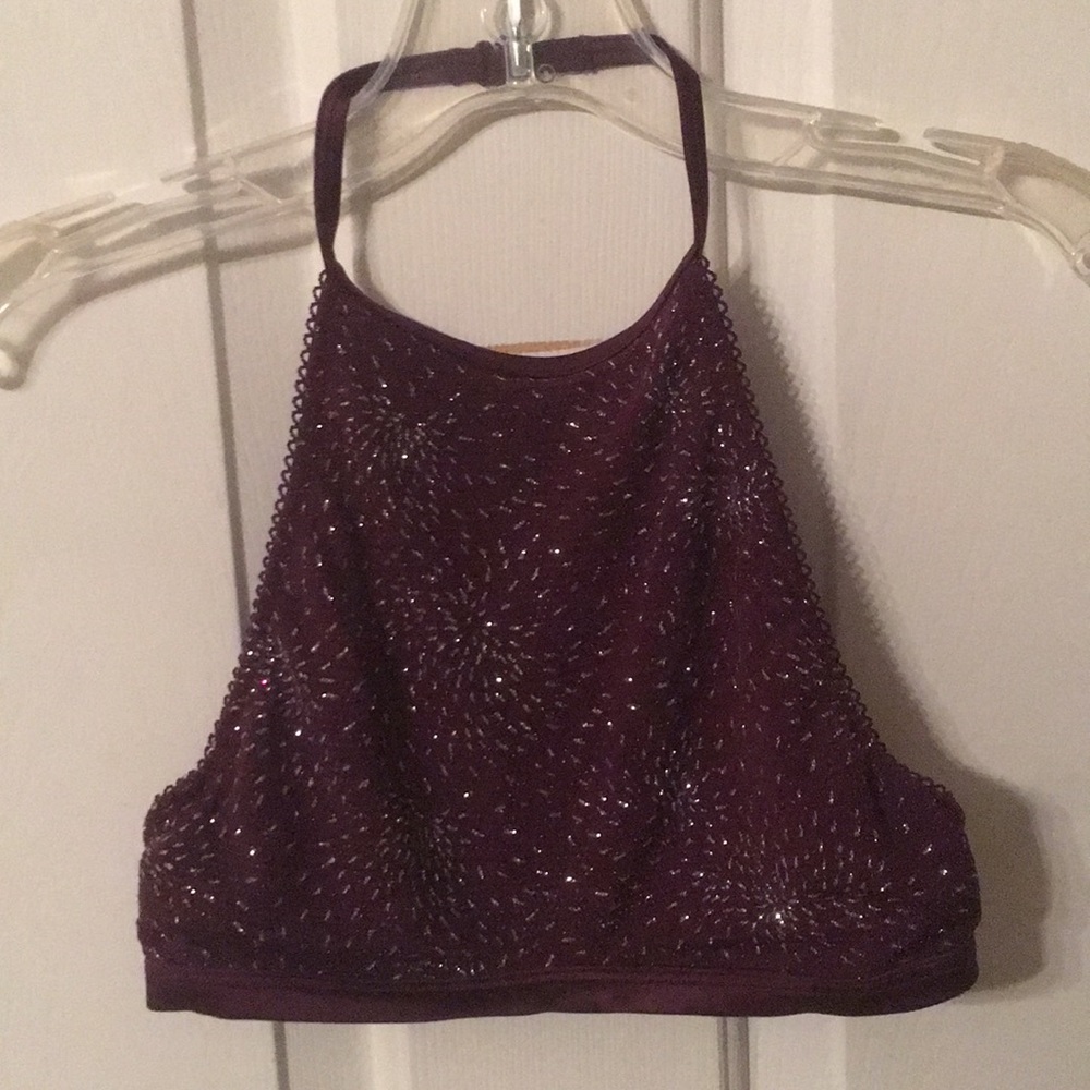Dark Purple Victoria's Secret Bralette/Crop Top